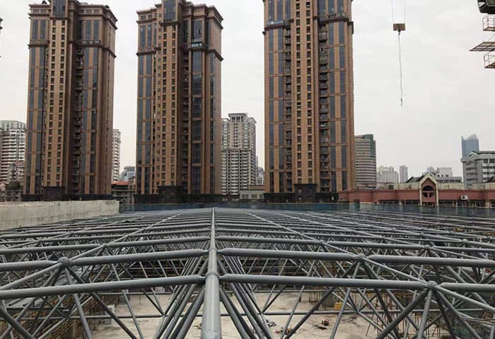 常州螺栓球网架结构
